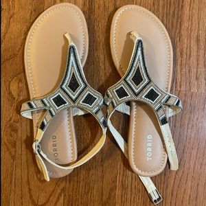 Torrid sandals new, never worn!